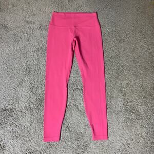 Lululemon Size 10 Align Pant High Rise 28" Inseam Raspberry Coulis Pink